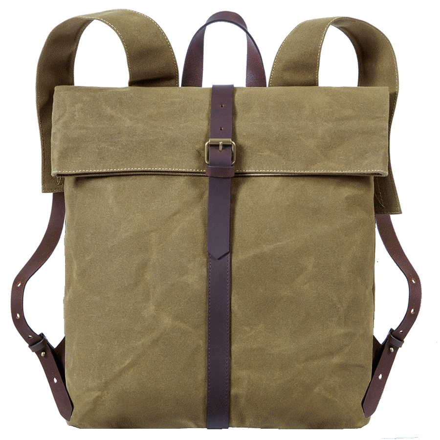 Saccoo Canvas 44407 Bergen Rugtas Khaki