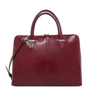 Claudio Ferrici 18027 Dames A4 Tas Rood Classico