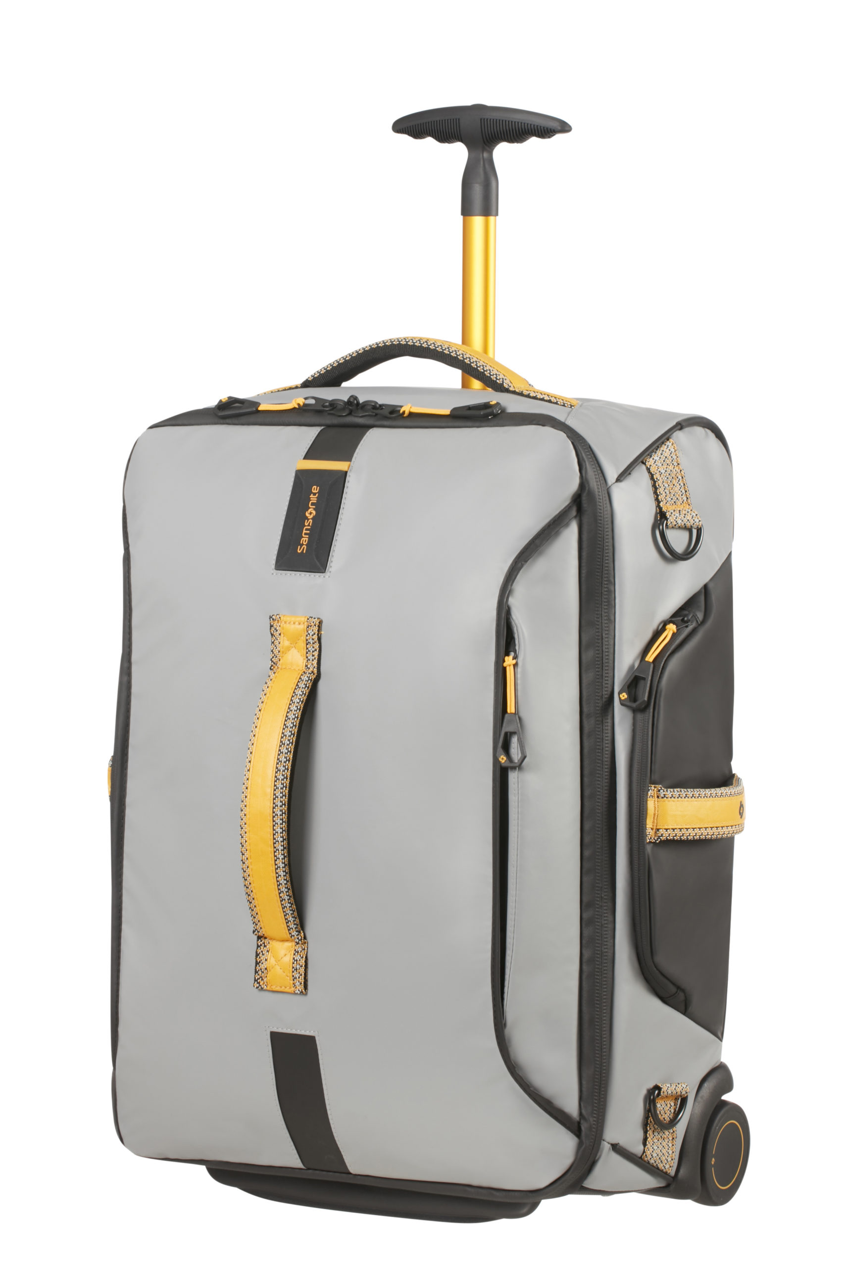 Samsonite Paradiver Light Duffle Wheels Backpack 55/20 Grey/Yellow