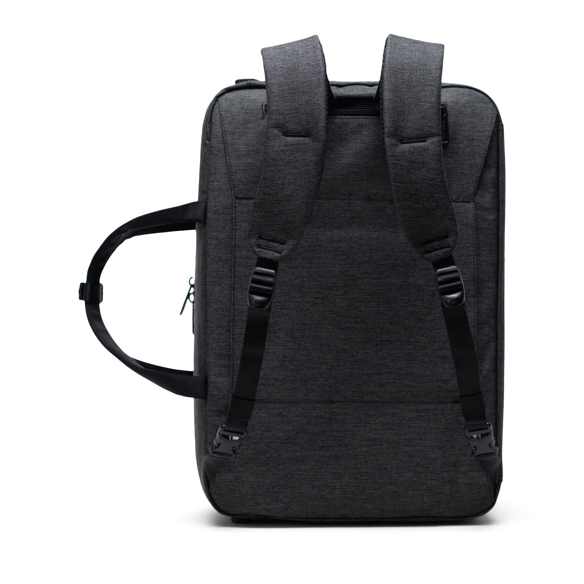 Herschel Schouder-Rugtas Bowen Black Crosshatch