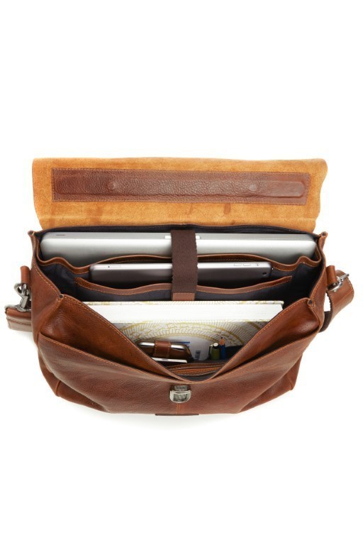 Castelijn & Beerens, 59 9480 Peter Aktetas 15,6" Licht Bruin