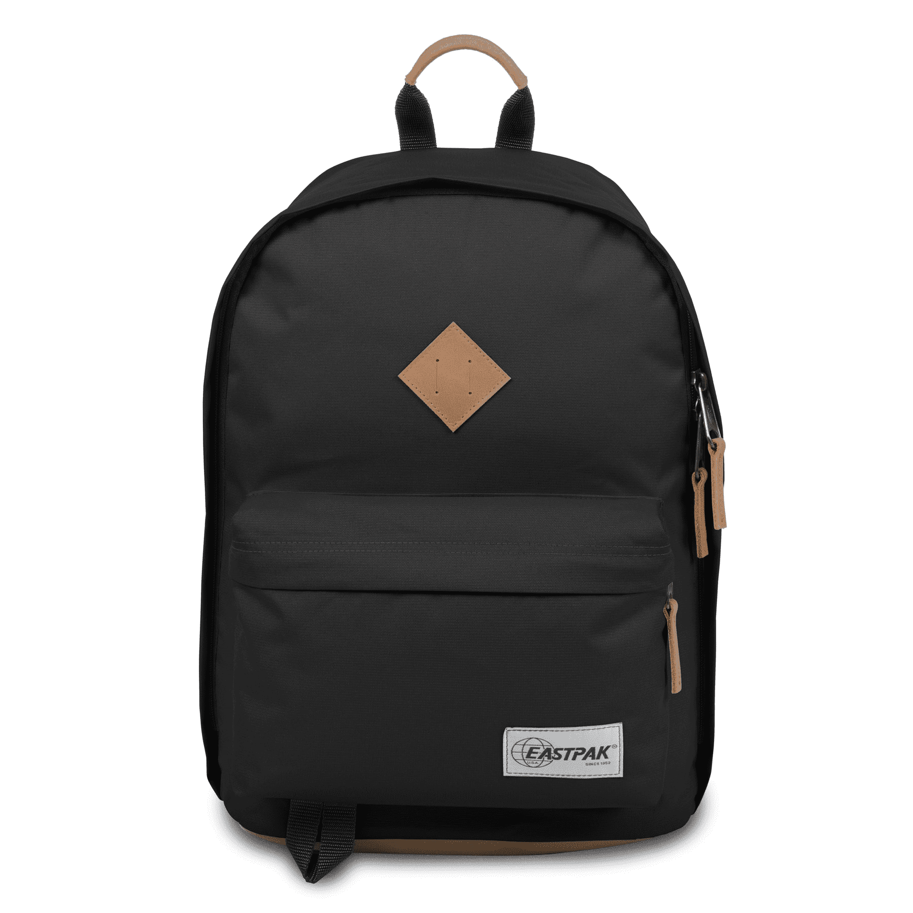 Eastpak OUT OF OFFICE Rugtas into black leer