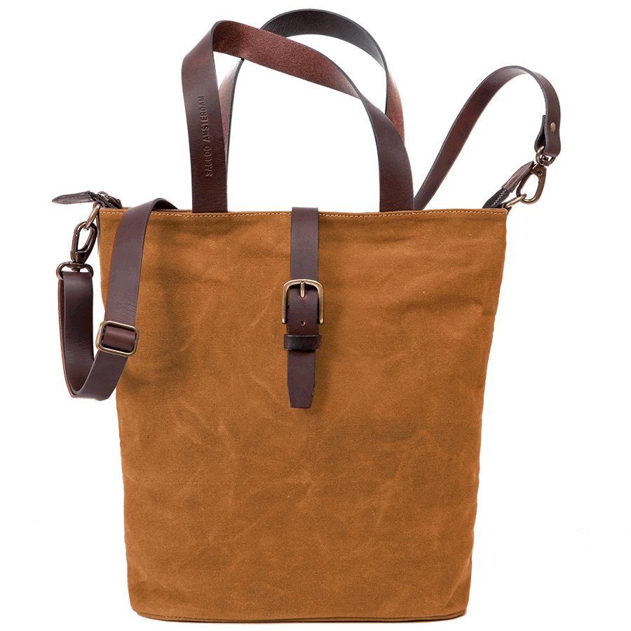 Saccoo Canvas 44403 Oslo Schoudertas Mustard