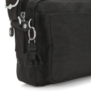 Kipling Schoudertas Abanu M Black Noir