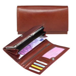 dR Amsterdam Damesportemonnee 30112 Chestnut