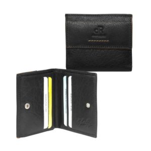 dR Amsterdam Damesportemonnee 91185 Zwart