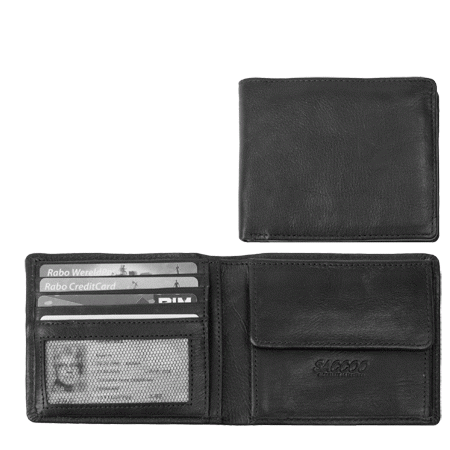 Saccoo Caracas 15010 Kronar  Billfold Black
