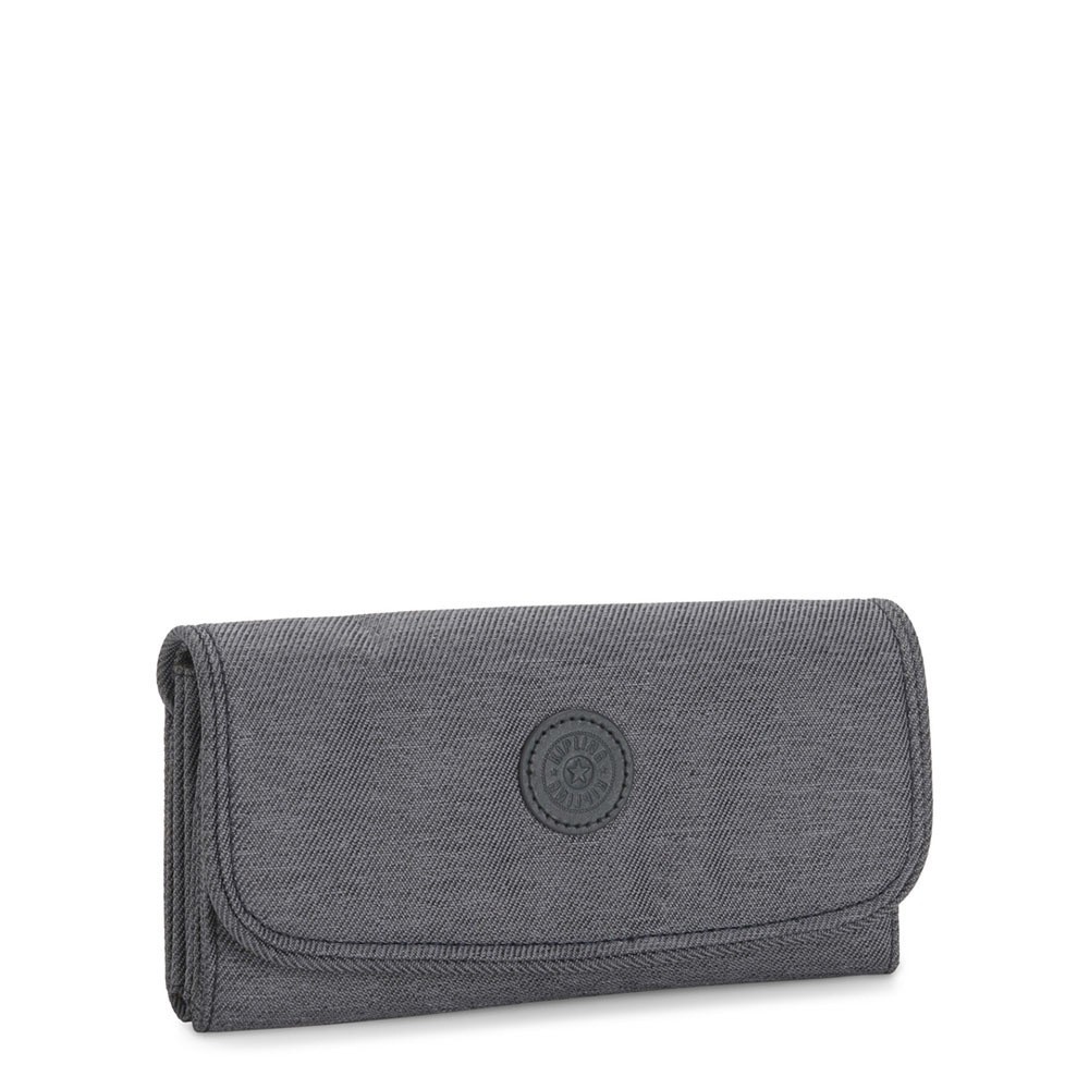 Portemonnee Kipling Money Land Charcoal