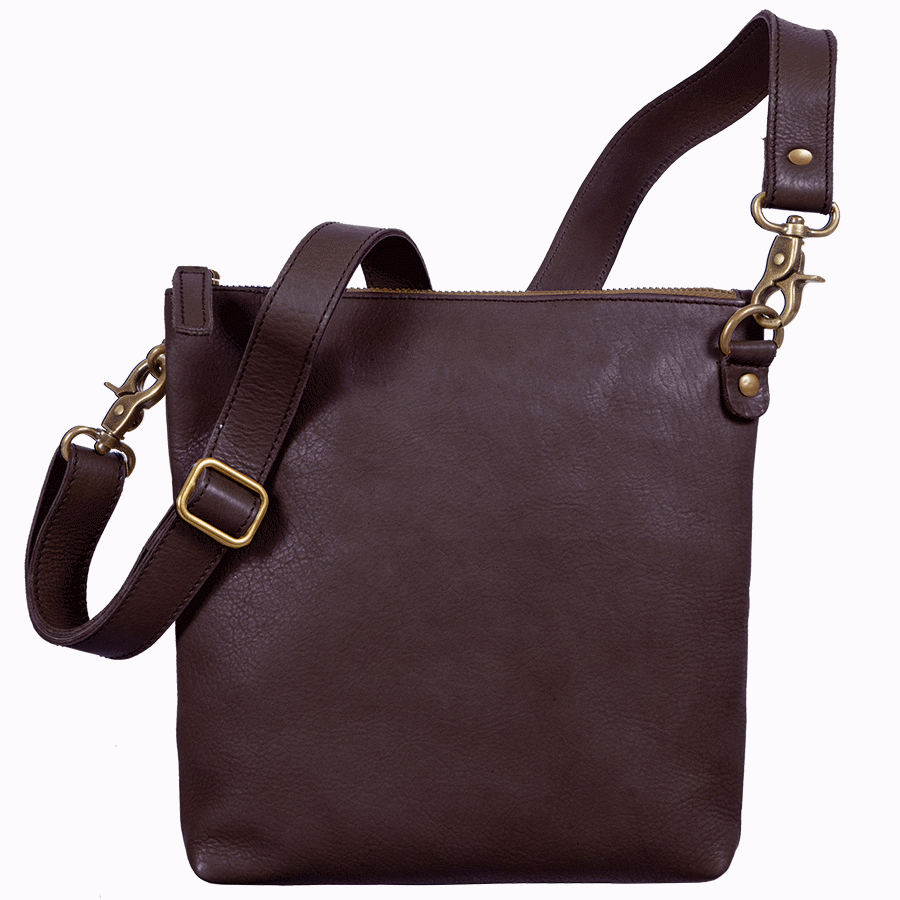 Saccoo Milano 54414 Bern M Schoudertas Chestnut