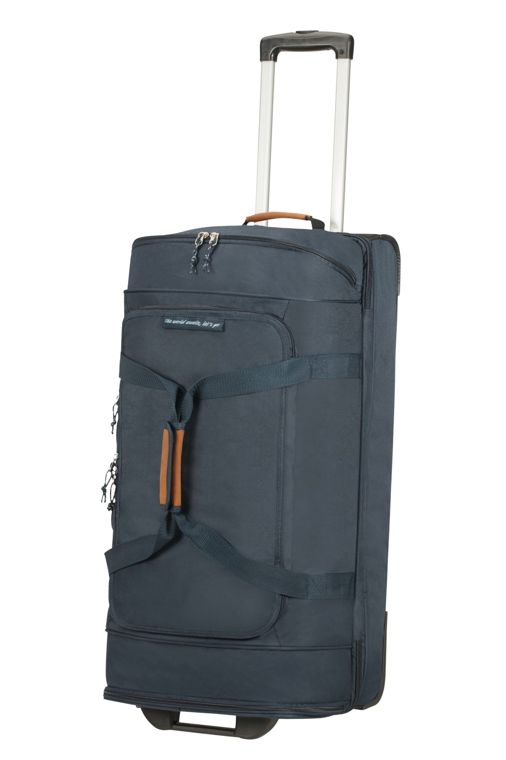 American Tourister Alltrail Duffle/Wheels L Navy