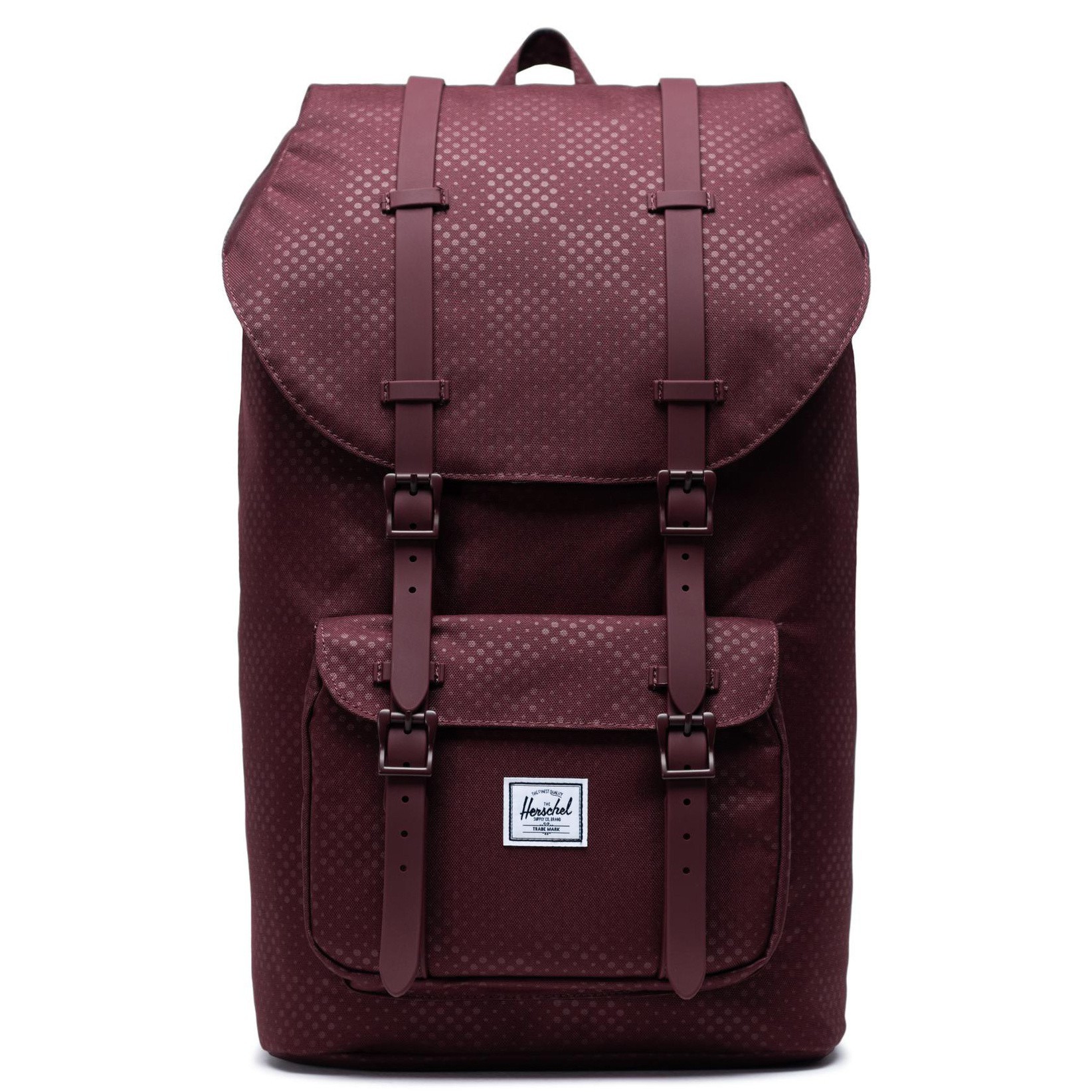 Herschel Rugtas Little America Plum Dot Check