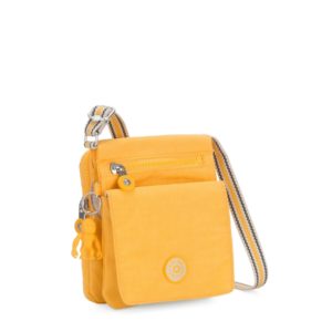 Schoudertas Kipling New Eldorado Vived Yellow
