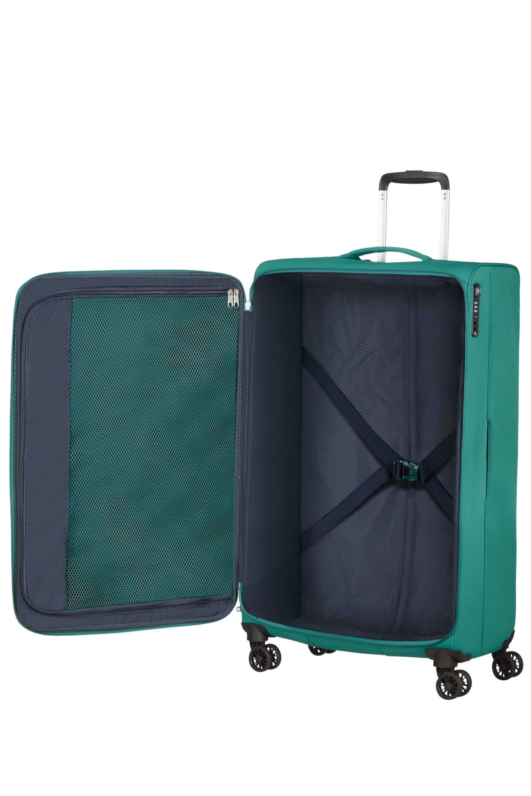 American Tourister Lite Ray Spinner 81/30 TSA Forest Green