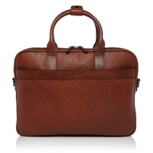 Castelijn & Beerens, 69 9472 Laptop bag single zip 15,6" + tablet Cognac