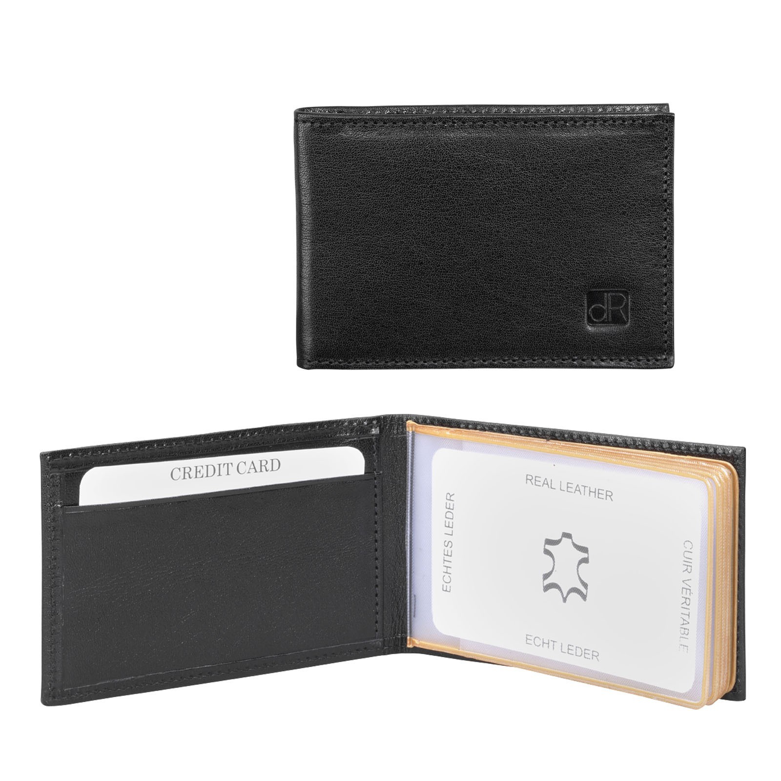 dR Amsterdam Creditcard-etui 2695 Zwart
