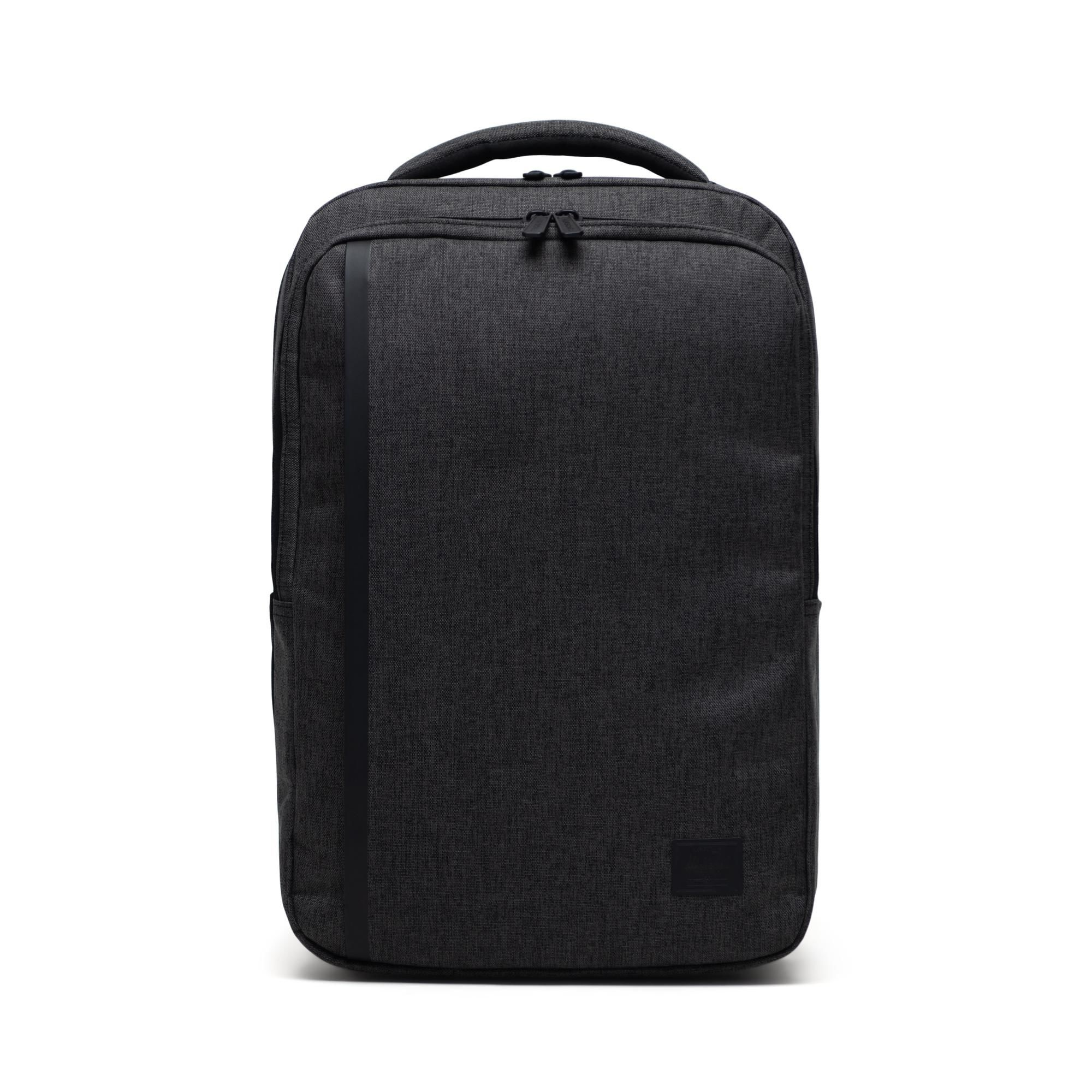 Herschel Rugtas Travel Daypack Black Crosshatch