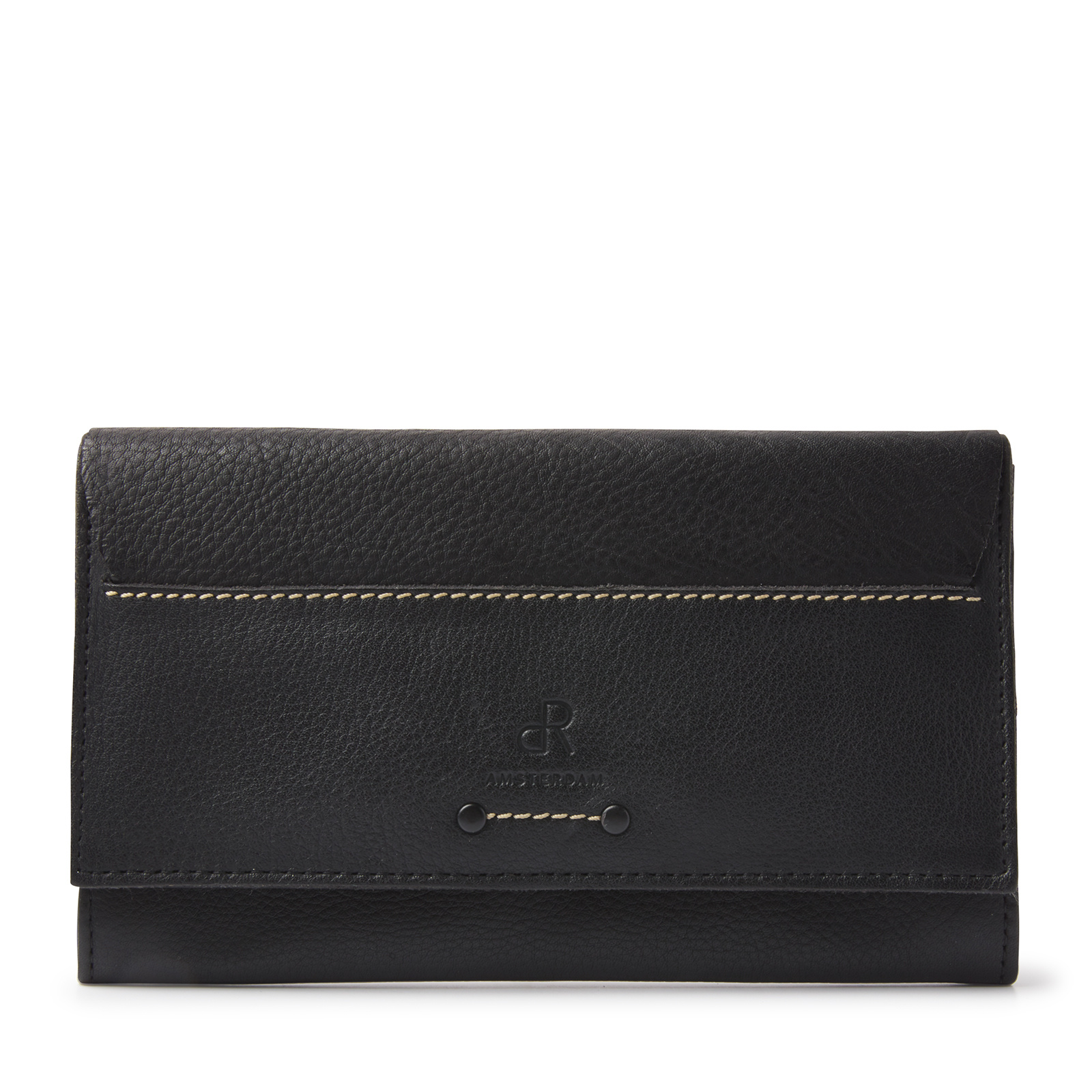 dR Amsterdam Damesportemonnee 93159 Zwart