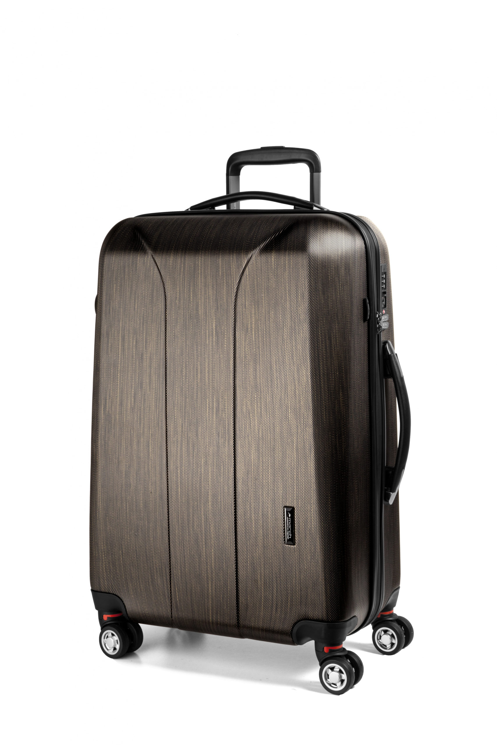 March Hardschalige Koffer 65 cm New Carat SE Bronze Brushed