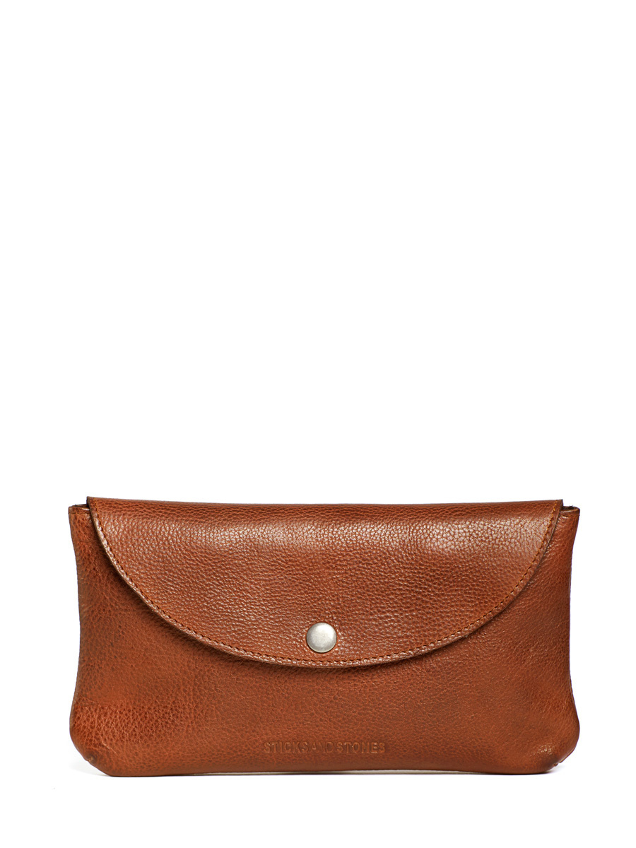 Sticks and Stones Bruges Wallet Vegetable Tanned Cognac