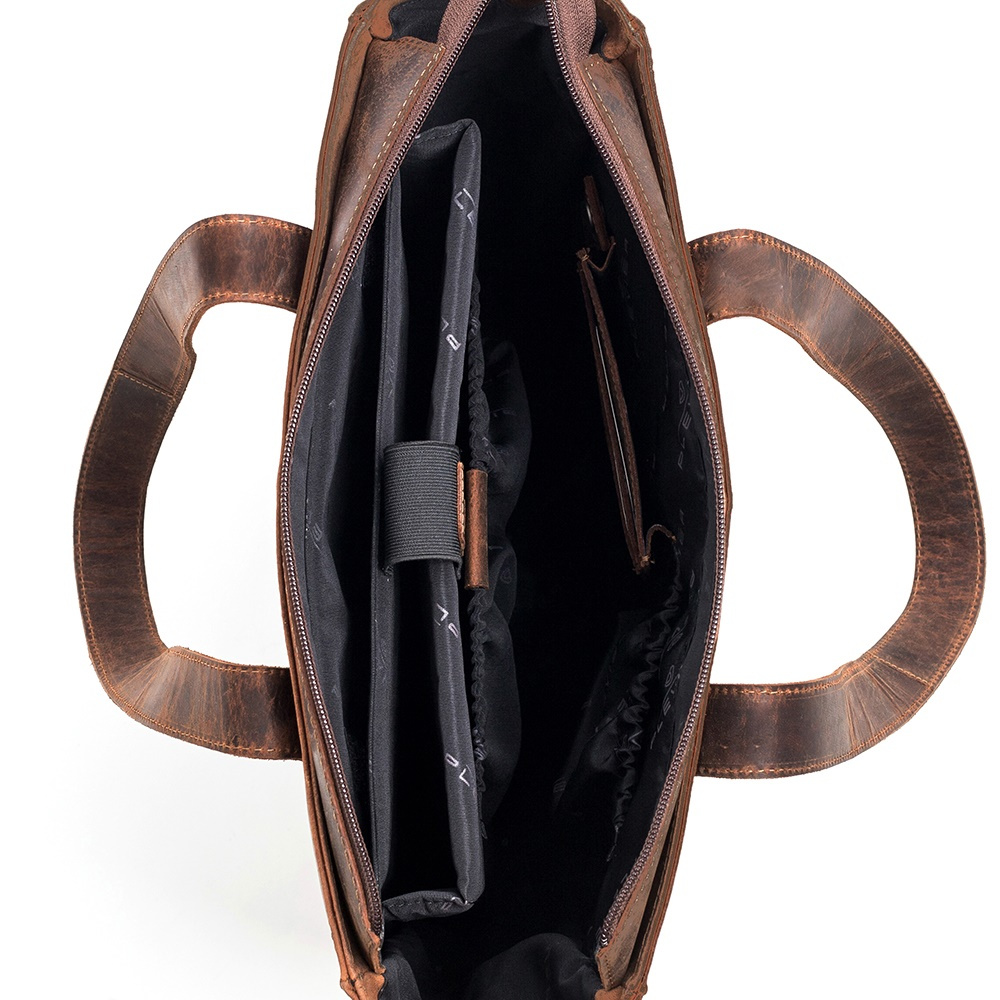 Plevier 562 Shopper Donker Bruin Jackson