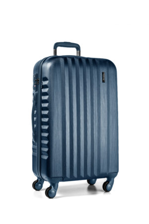 March Hardschalige Koffer 65 cm Ribbon SE Navy Brushed