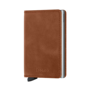 Secrid Slimwallet Vintage Cognac Silver