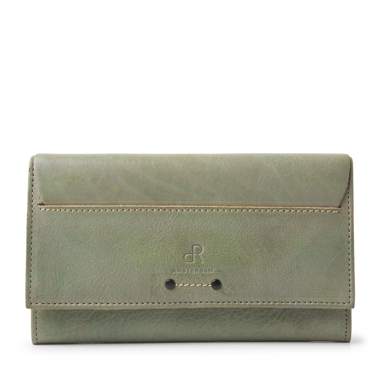 dR Amsterdam Damesportemonnee 93159 Groen