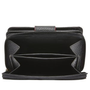 dR Amsterdam Damesportemonnee 110123 Zwart