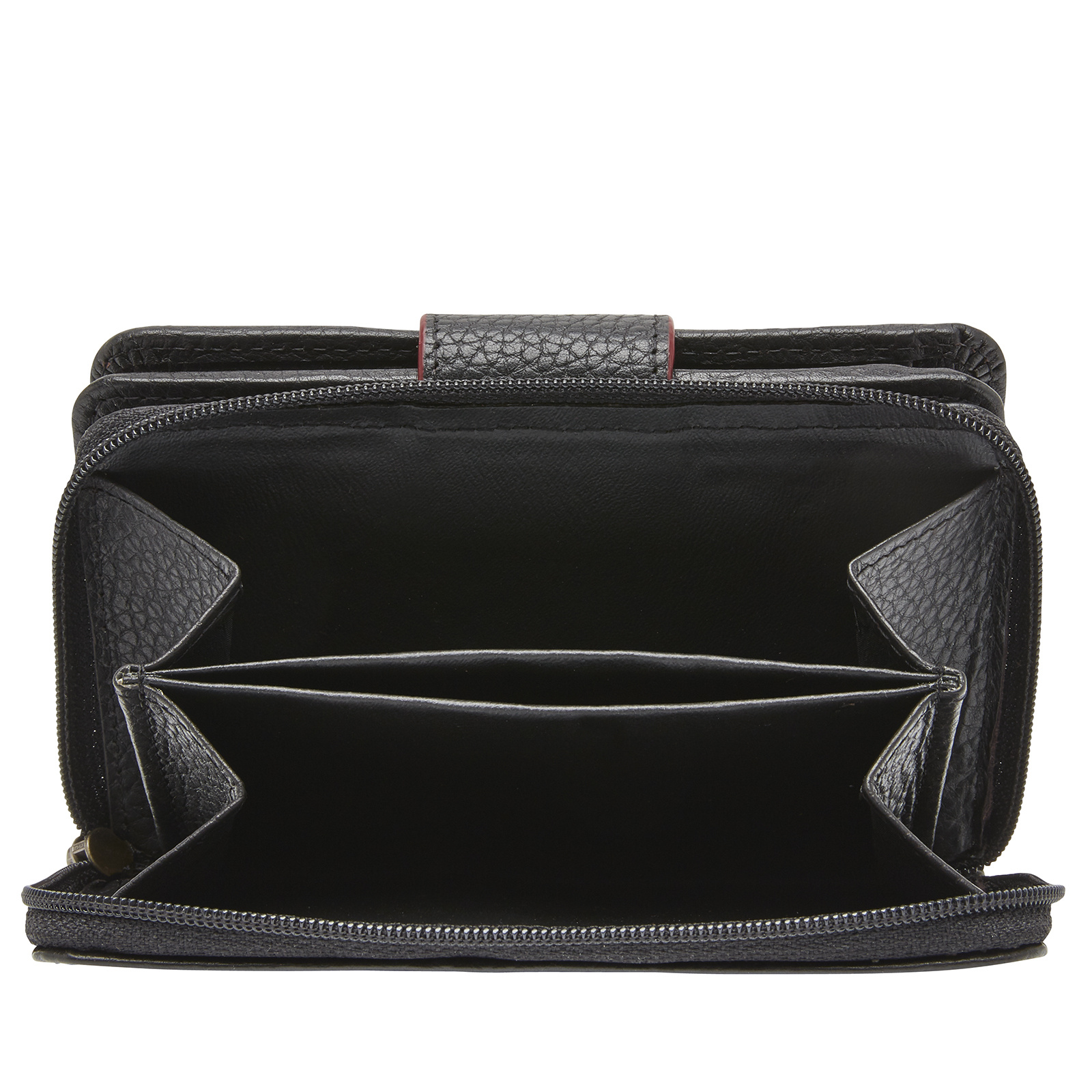 dR Amsterdam Damesportemonnee 110123 Zwart