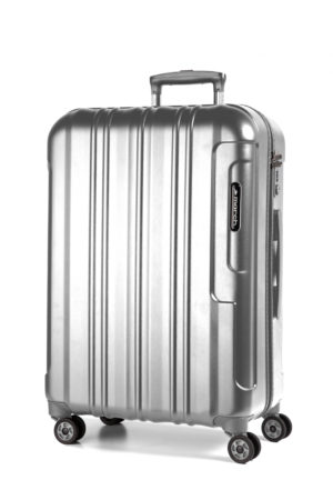 March Hardschalige Koffer 55 cm Cosmopolitan SE Silver