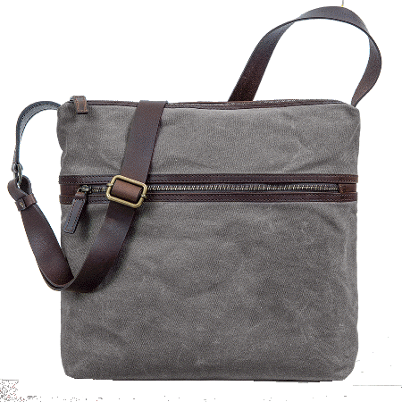Saccoo Canvas 44426 Barcelona Schoudertas Grey