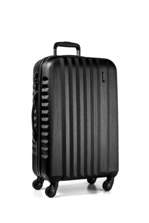 March Hardschalige Koffer 65 cm Ribbon SE Black Brushed