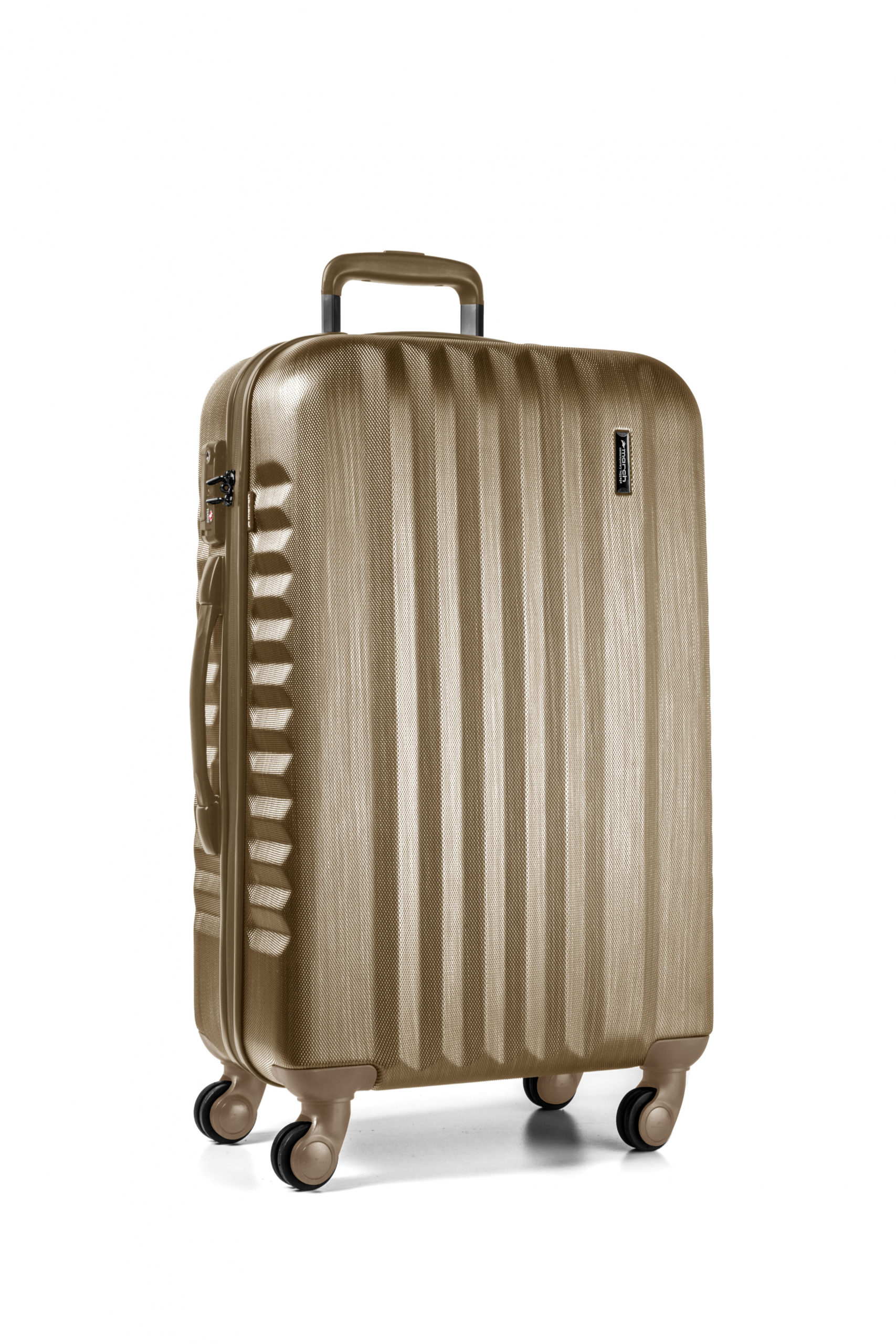 March Hardschalige Koffer 55 cm Ribbon SE Gold Brushed