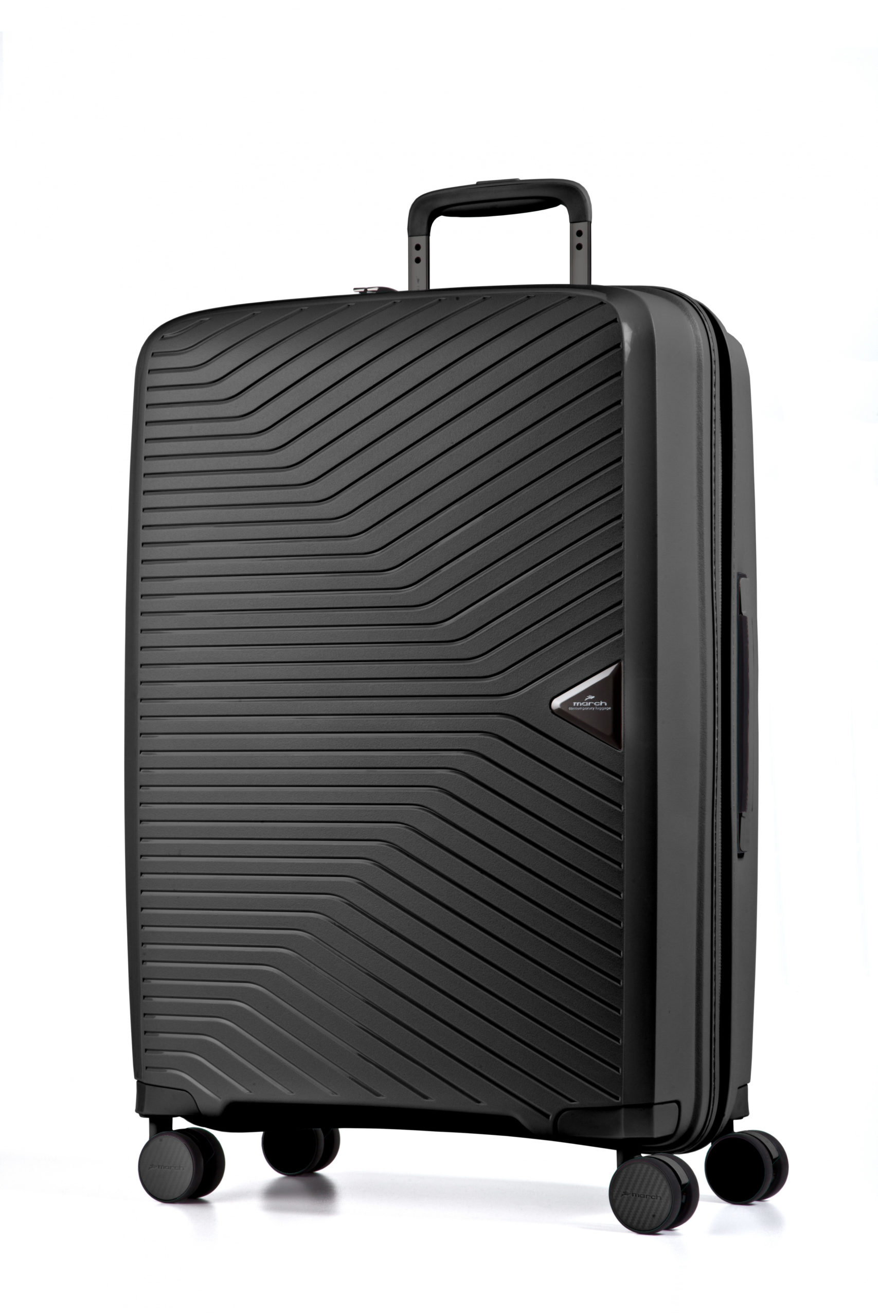 March Hardschalige Koffer 55 cm Gotthard Black