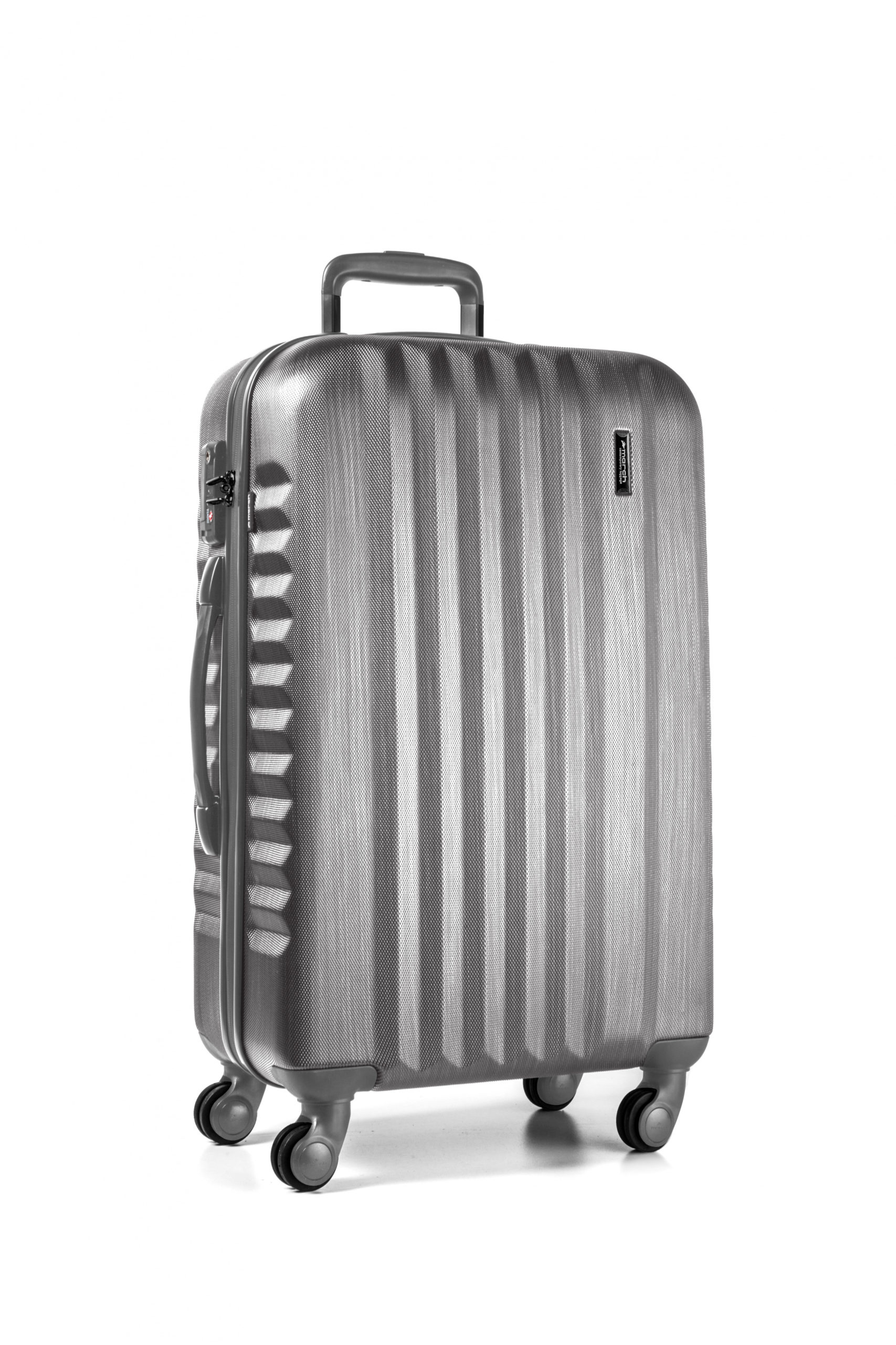 March Hardschalige Koffer 65 cm Ribbon SE Silver Brushed